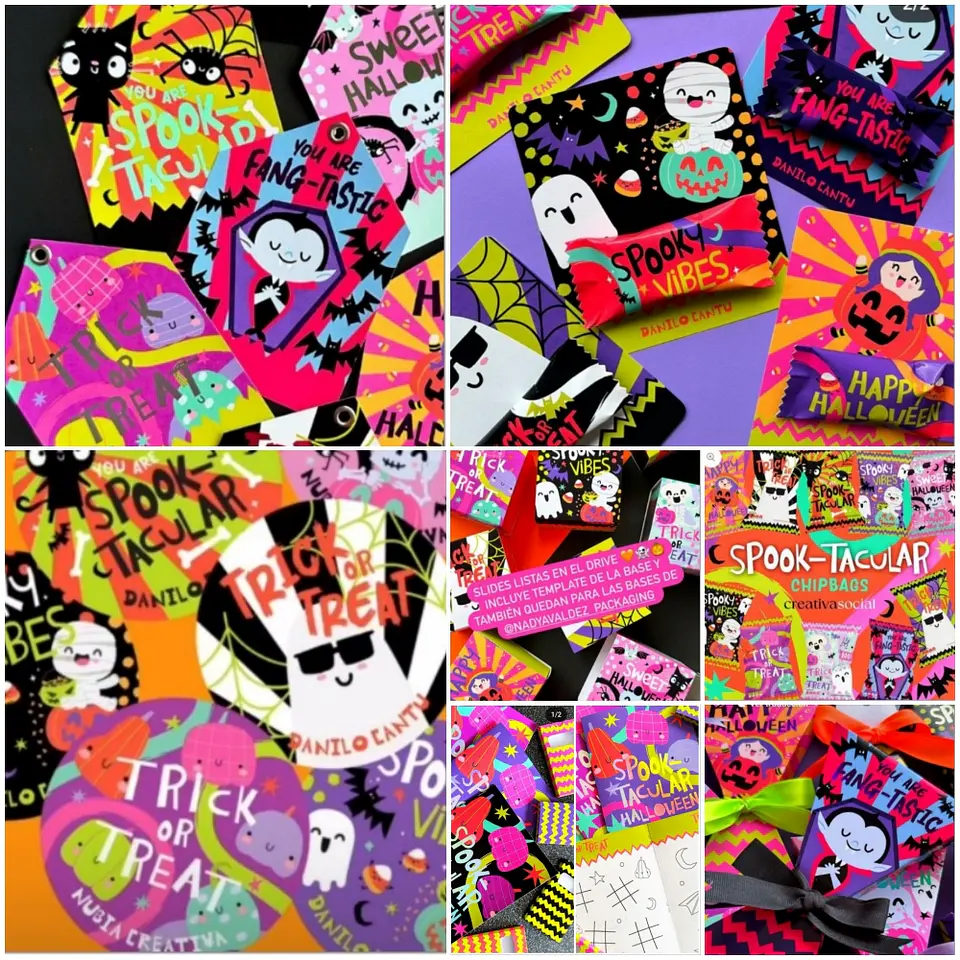 Arquivo de Corte Kit Combo Halloween 1 1
