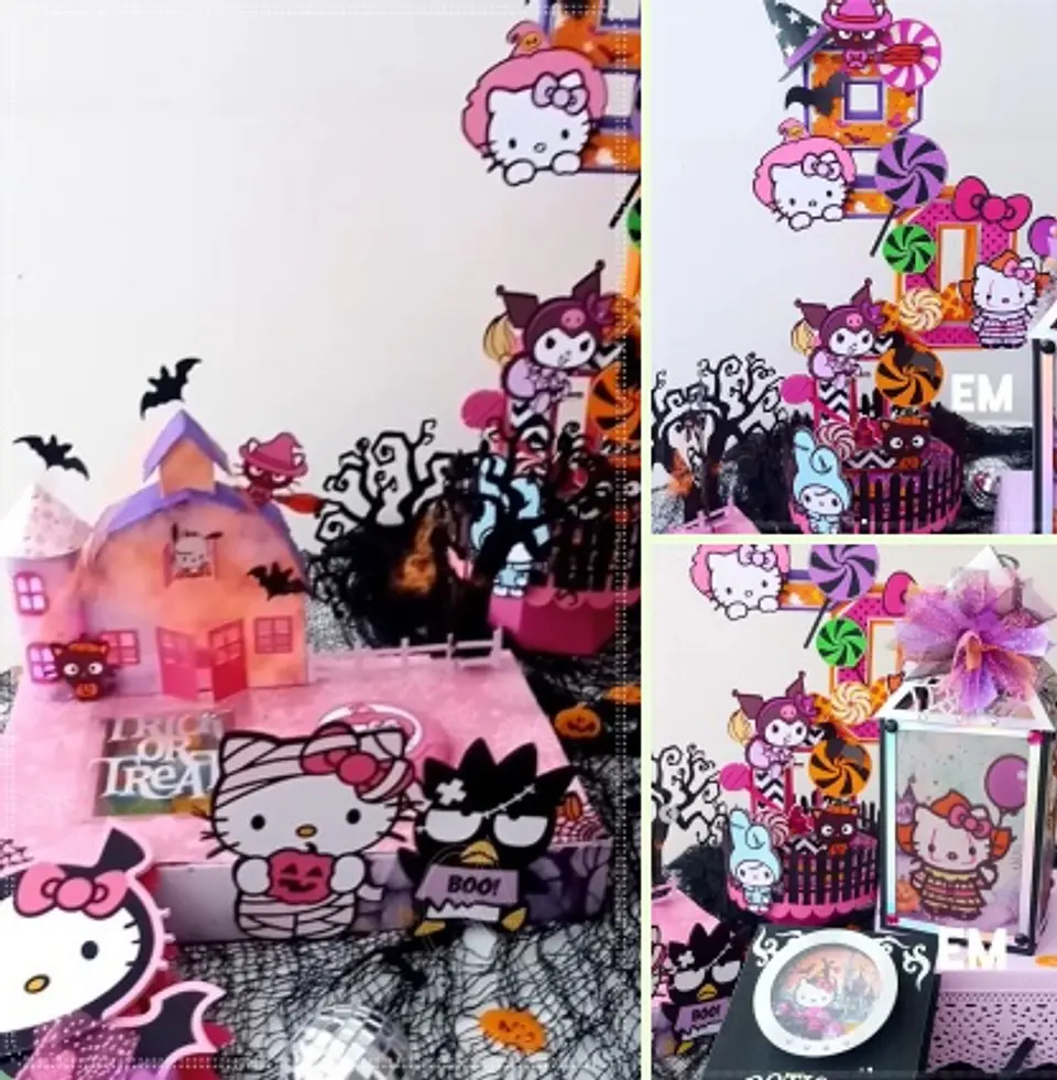 Arquivo de Corte Kit Combo Mimos Halloween 1 1