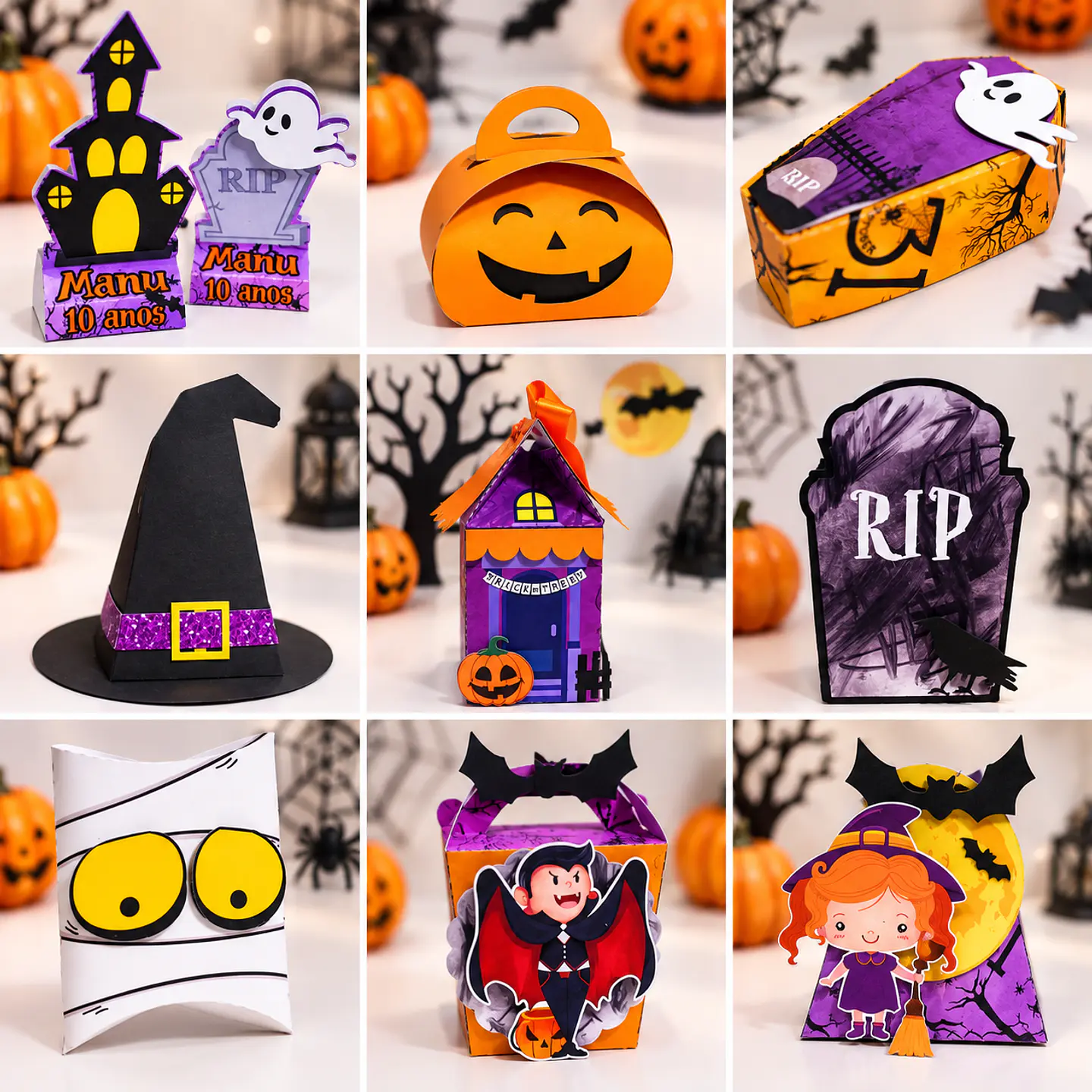 Arquivo de Corte Kit Combo Coletiva Halloween 1 1