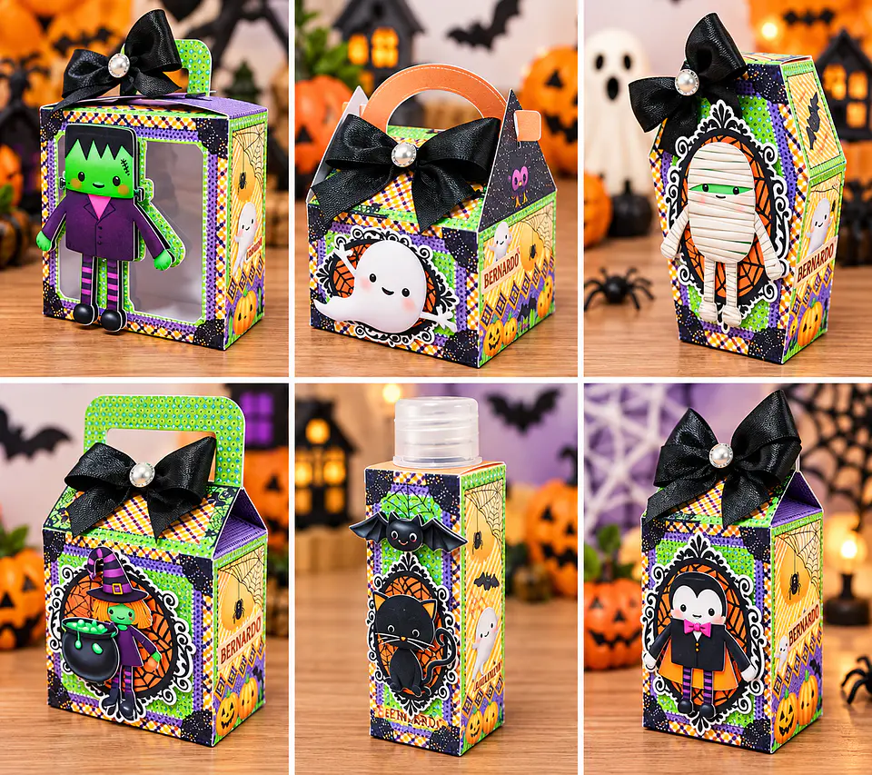 Arquivo de Corte Kit Combo Halloween 1 1