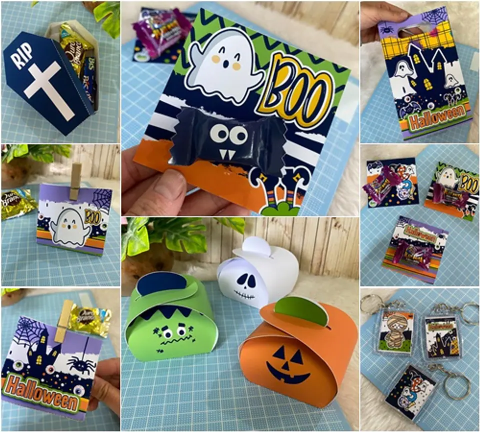 Arquivo de Corte Kit Combo Coleção Halloween 1 1