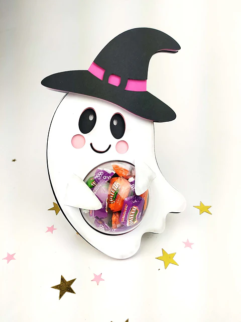 Arquivo de Corte Blister Sweet Ghost Halloween 8