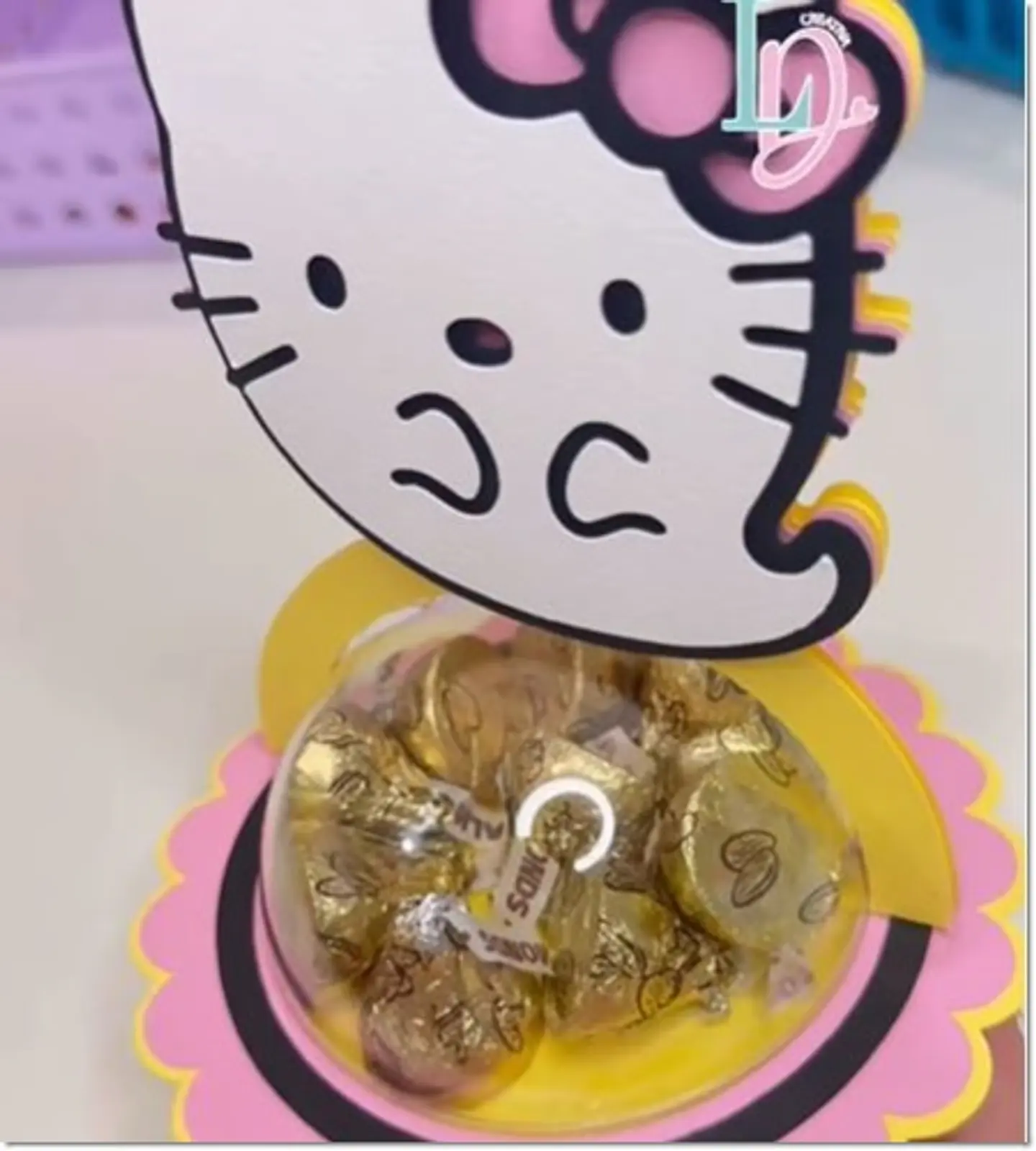 Arquivo de Corte Blister Blister Hello Kitty Halloween 1 1