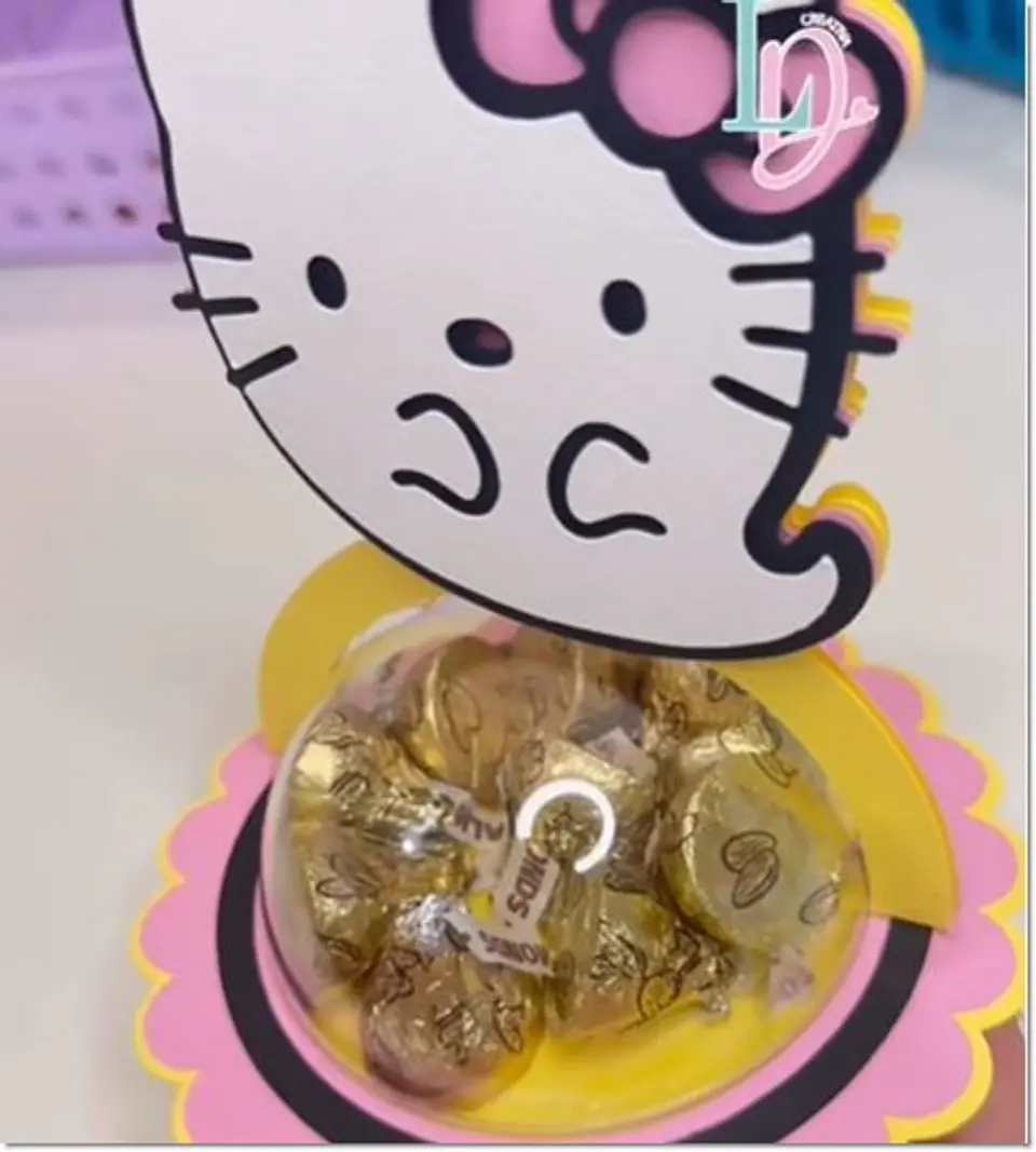 Arquivo de Corte Blister Blister Hello Kitty Halloween 1 1