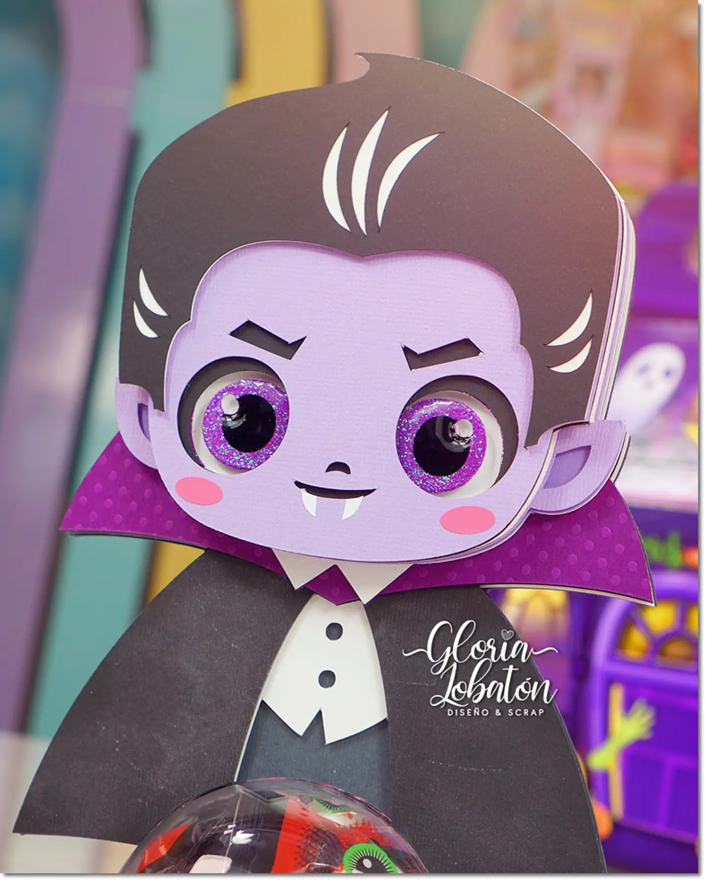 Arquivo de Corte Blister Blister Vampiro Halloween 1 1