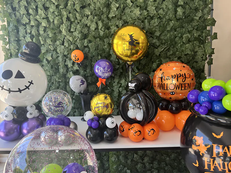 Arquivo de Corte Balões Balões Hallowen RP Halloween 1 1
