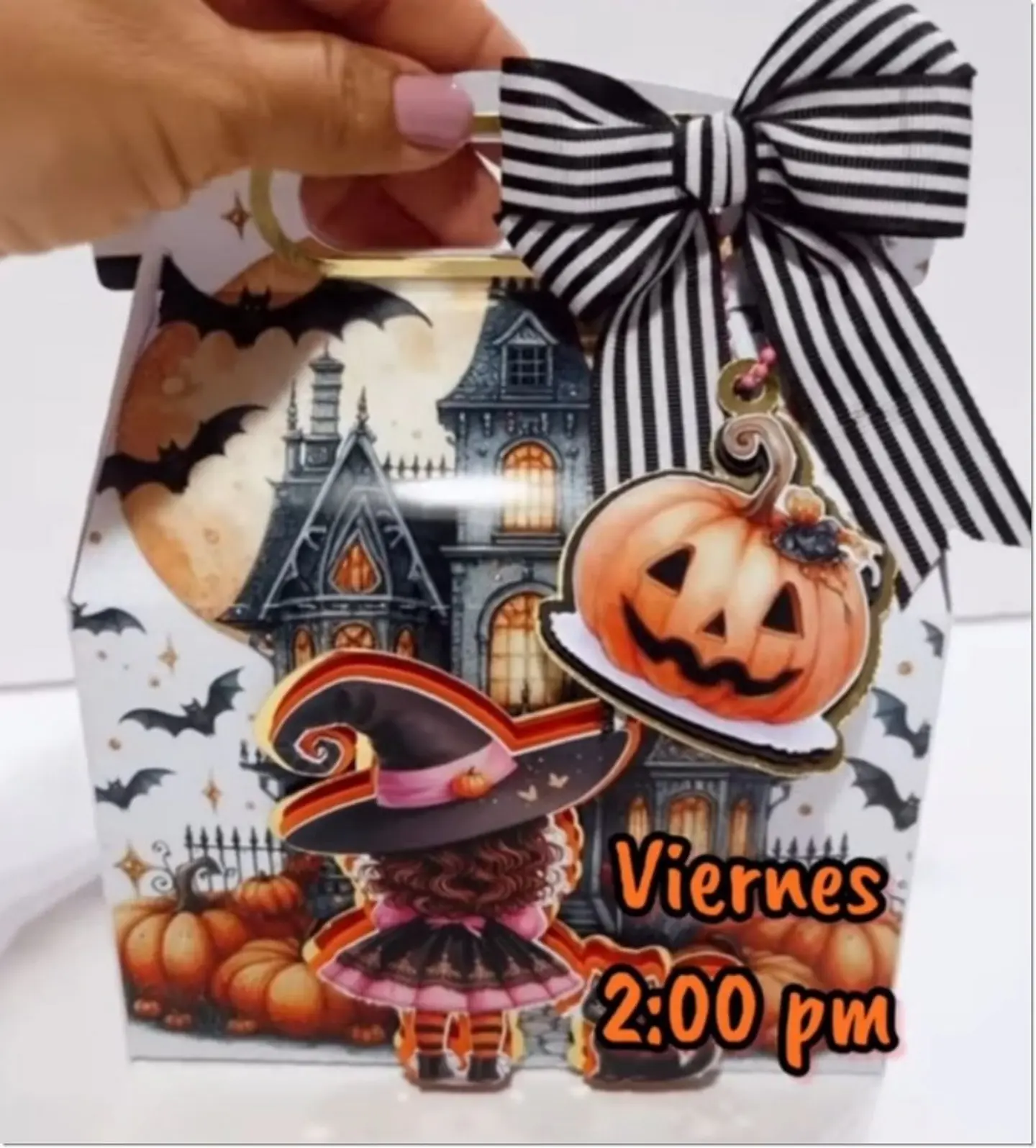 Arquivo de Corte Bolsinha Caixa Maletinha Halloween 6 1