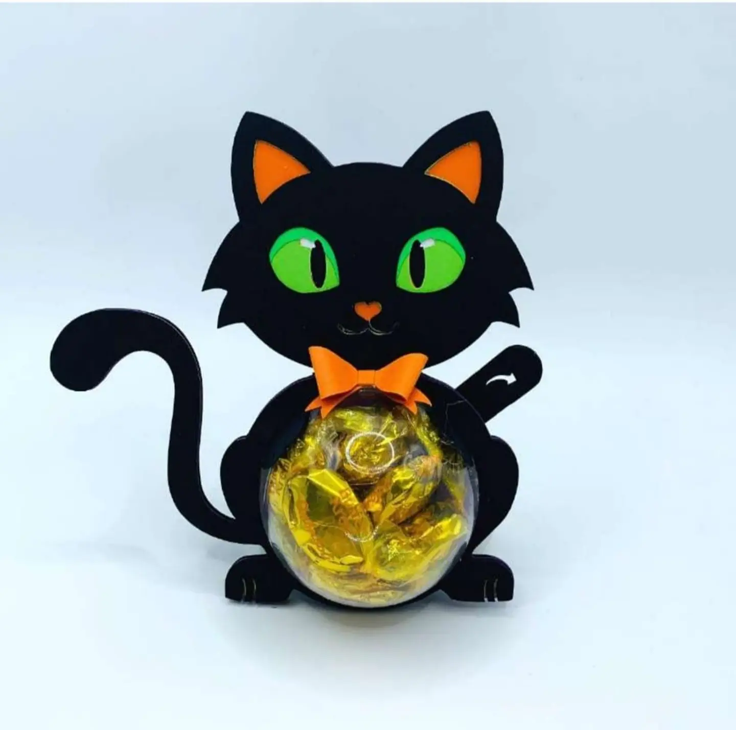 Arquivo de Corte Blister Gato Blister Halloween 2 1