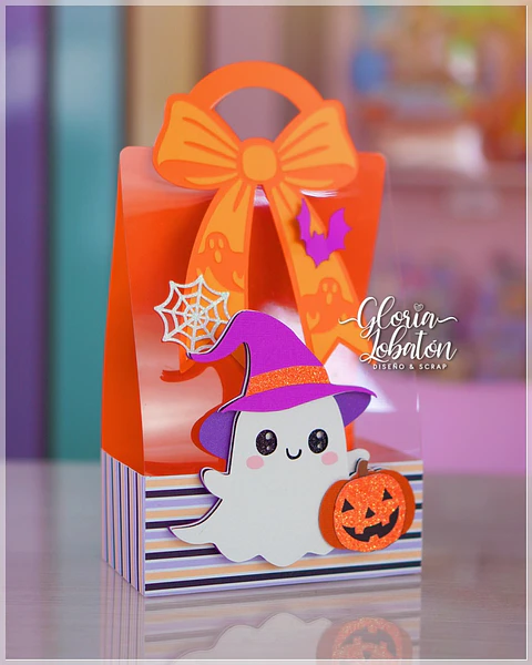Arquivo de Corte Bolsinha Cx Bolsa Halloween 5