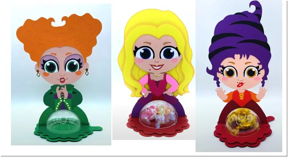 Arquivo de Corte Blister Blister Hocus Pocus Halloween 5 1