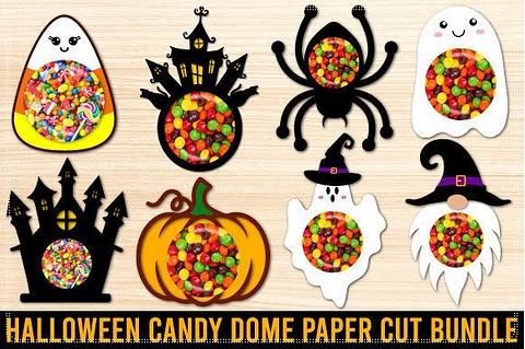 Arquivo de Corte Blister Blisters de Halloween 1