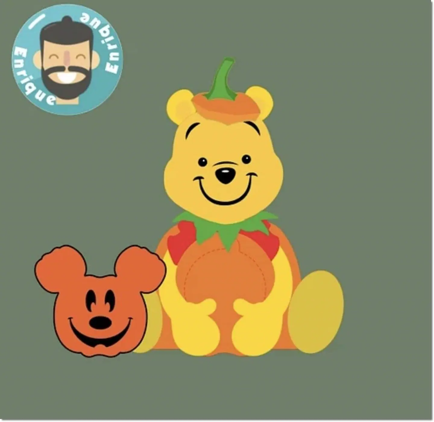 Arquivo de Corte Blister Card Blister Pooh Halloween 1 1
