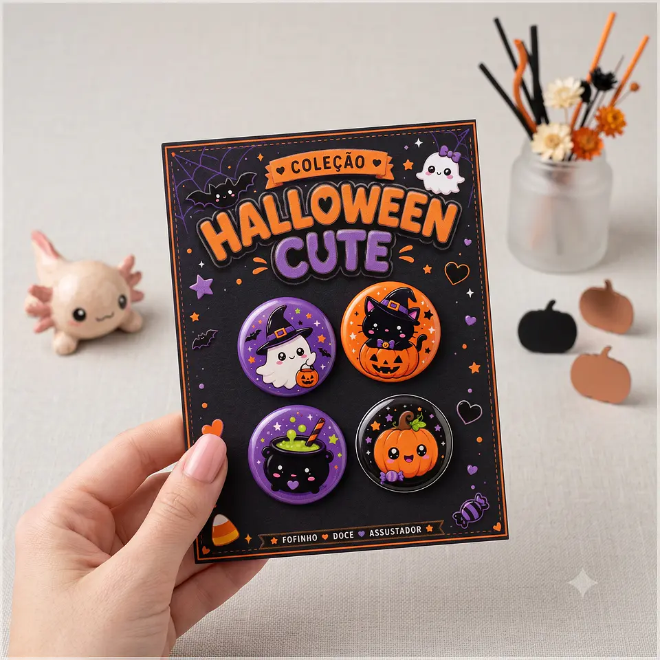 Arquivo de Corte Bottons Halloween 1 1