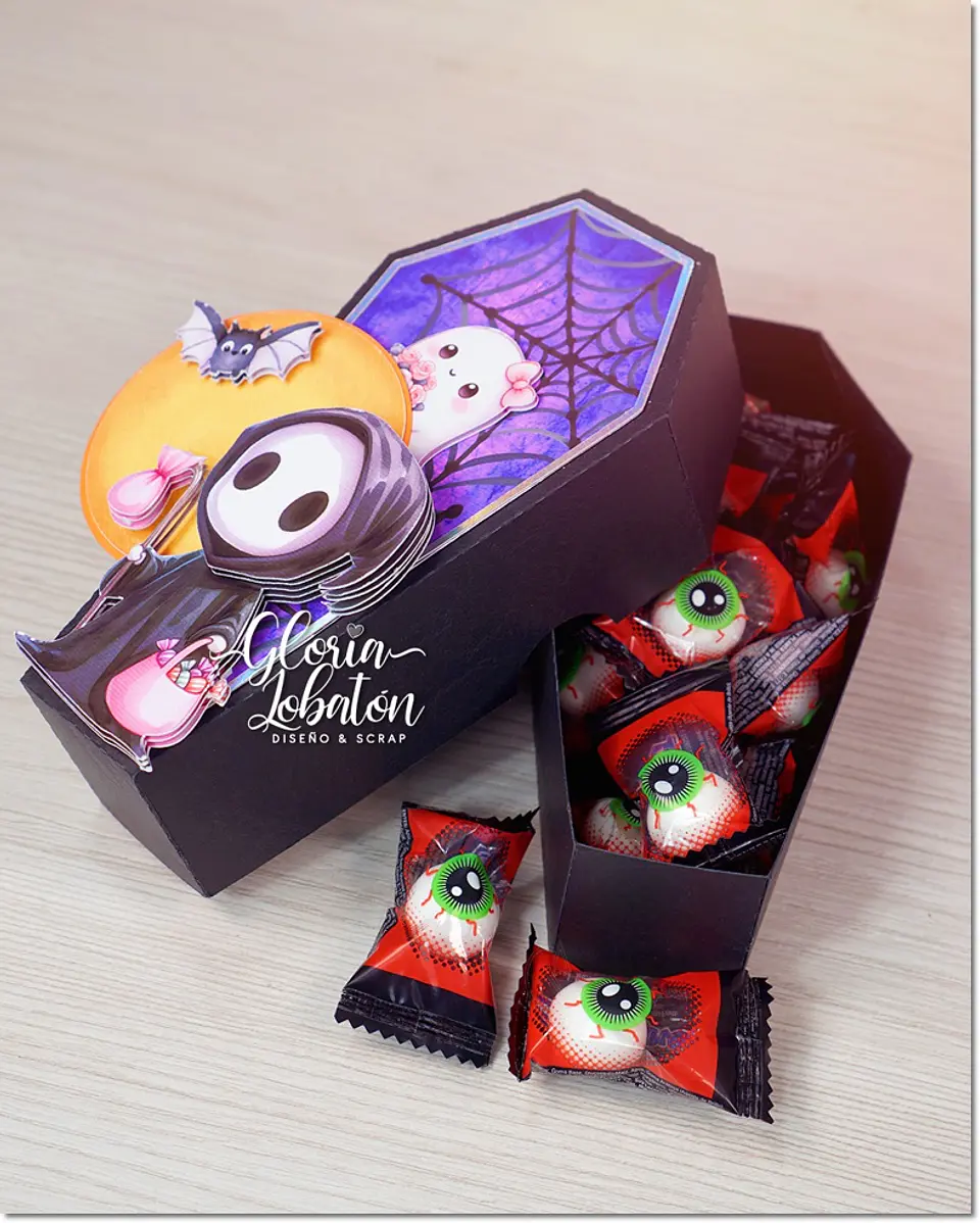 Arquivo de Corte Caixão - Cemitério Caixão Halloween 3 1