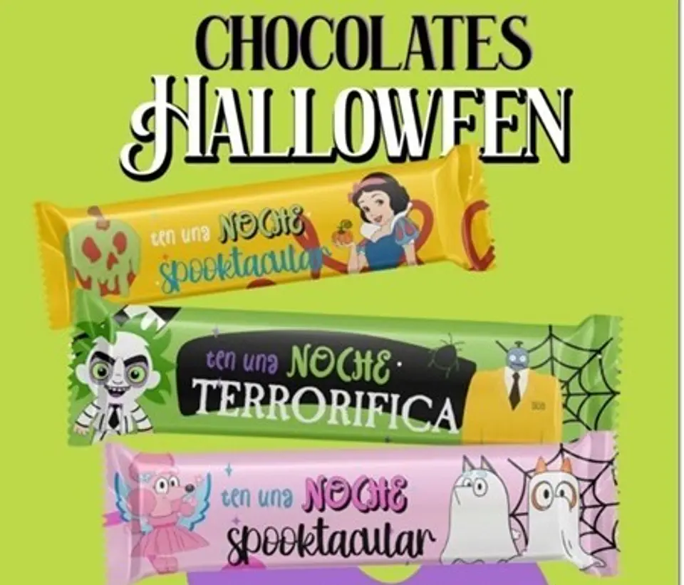 Arquivo de Corte Chocolate Chocolates Halloween 48 1