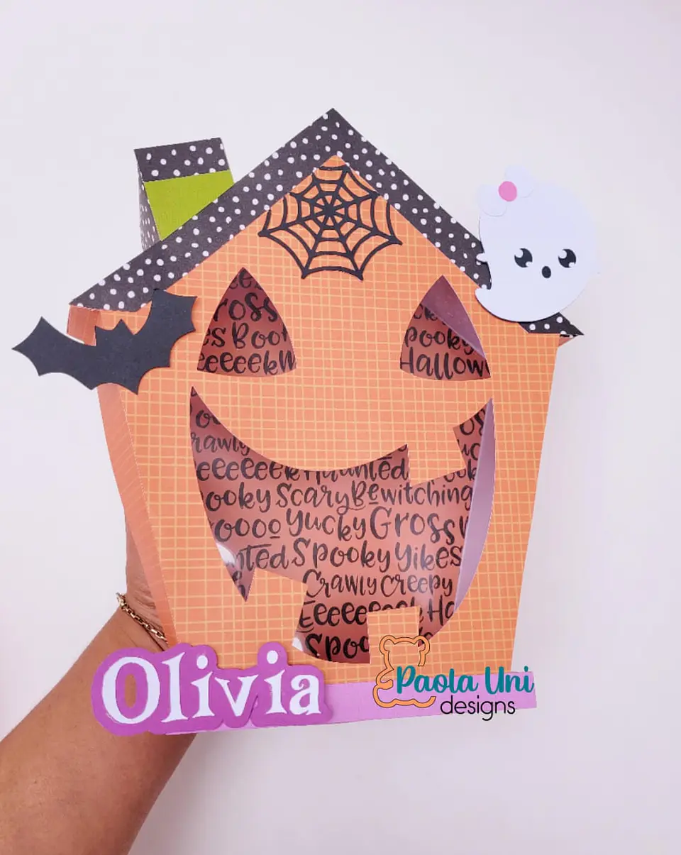 Arquivo de Corte Cenário - Casa Casa Abóbora Halloween 1 1