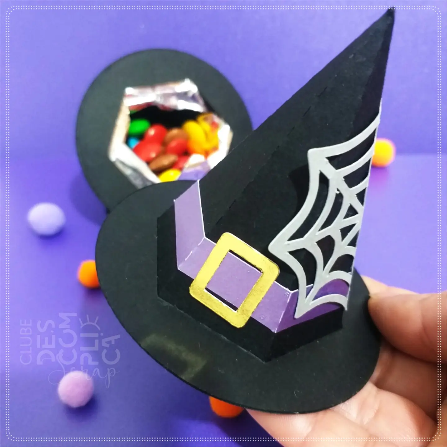 Arquivo de Corte Chapéu Chapeu de Bruxa Halloween 4 1