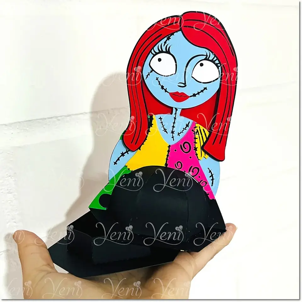 Arquivo de Corte Cx Doces Porta Doce Sally Halloween 13 1