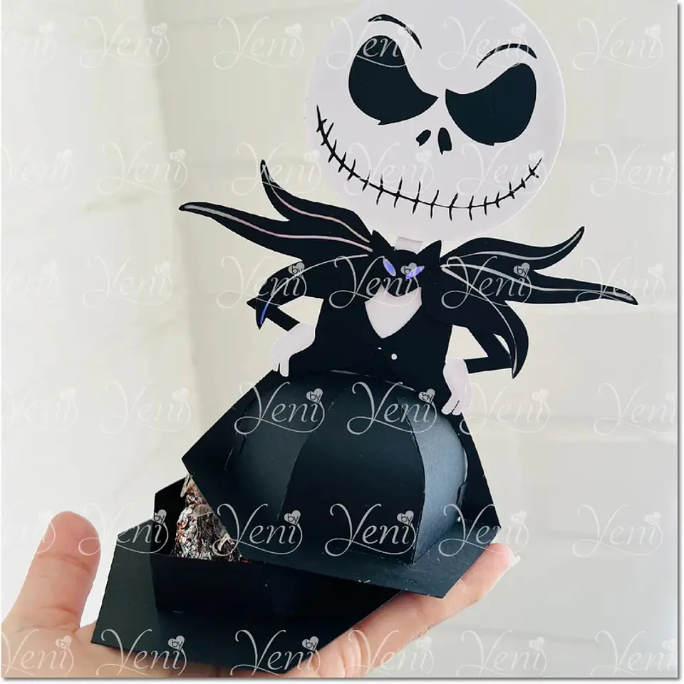 Arquivo de Corte Cx Doces Porta Doce Jack Halloween 11 1