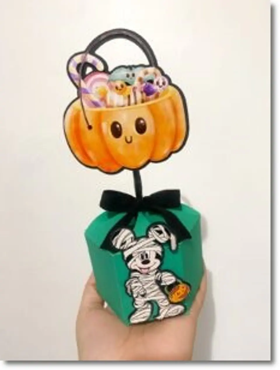 Arquivo de Corte Cx Doces Caixa Hexagonal Baixa Halloween 6 1
