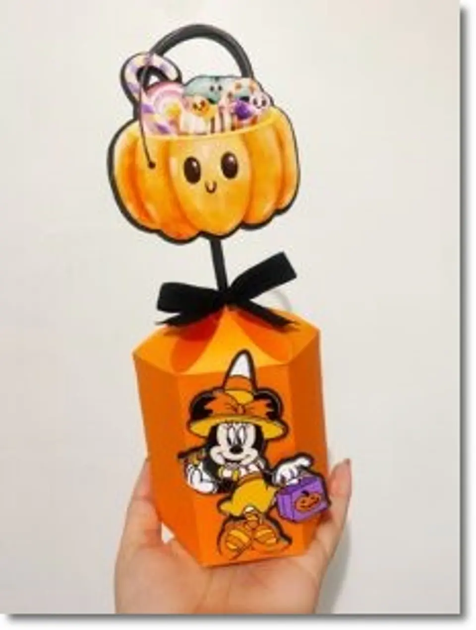 Arquivo de Corte Cx Doces Caixa Hexagonal Alta Halloween 5 1