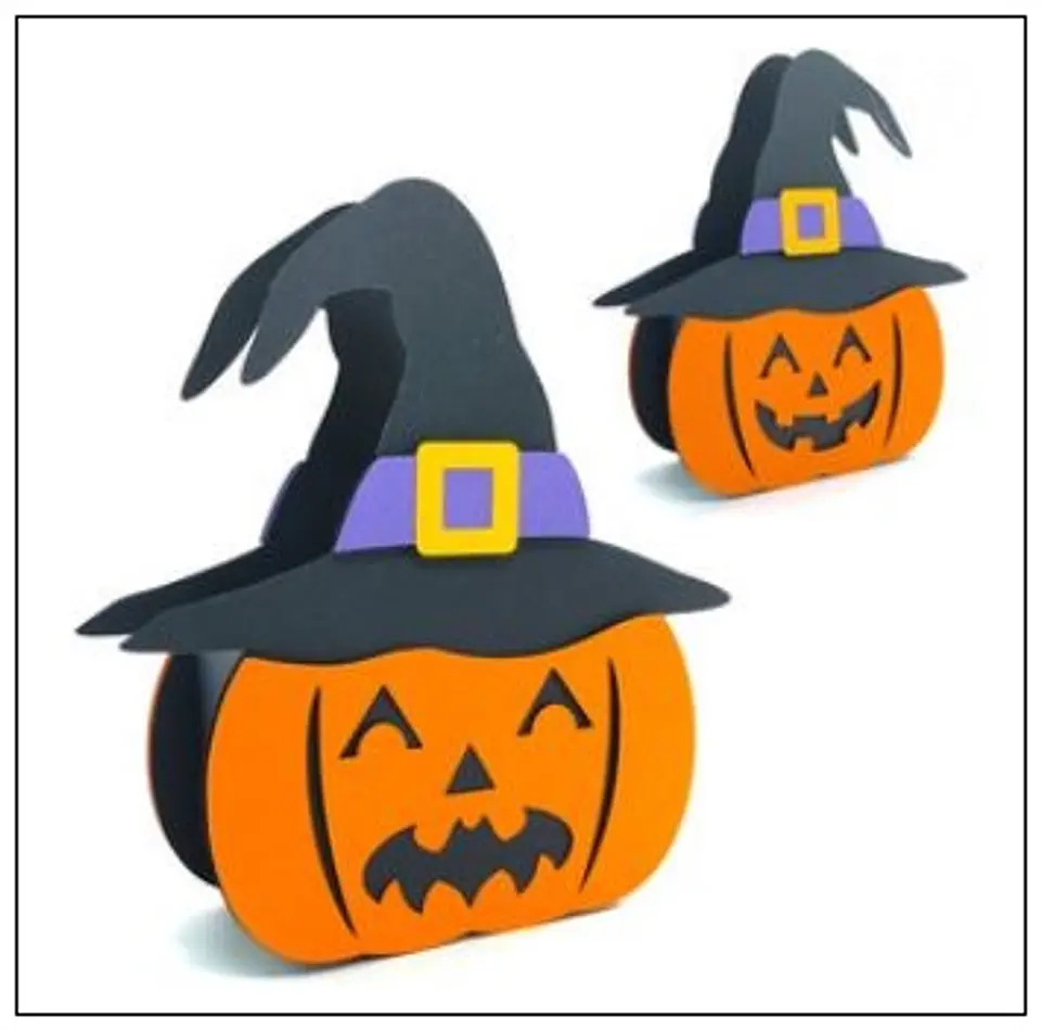 Arquivo de Corte Cx Doces Pumpking Witch Faces Box Doce Halloween 5 1