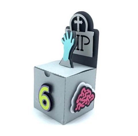 Arquivo de Corte Cx Doces Zombie Box Candy Halloween 4