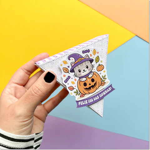 Arquivo de Corte Cx Doces Caixa de Doce Halloween 3