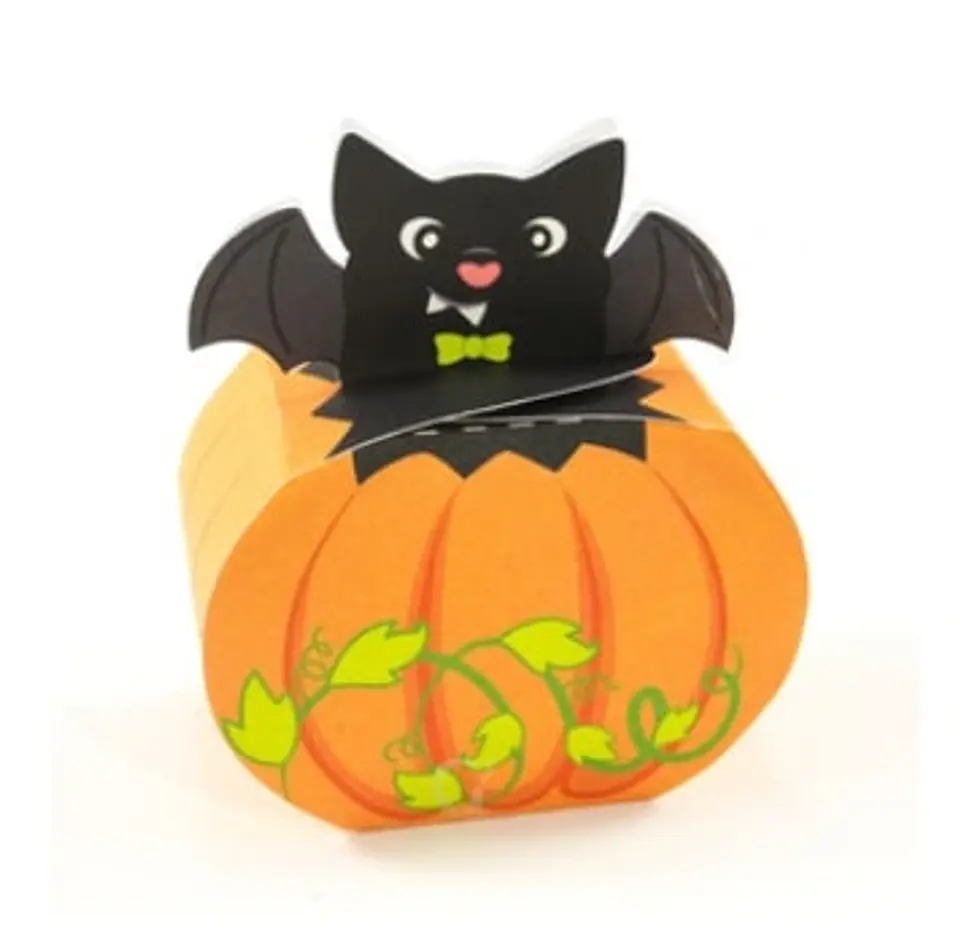 Arquivo de Corte Cx Doces Bat Pumpkin Box Halloween 1 1