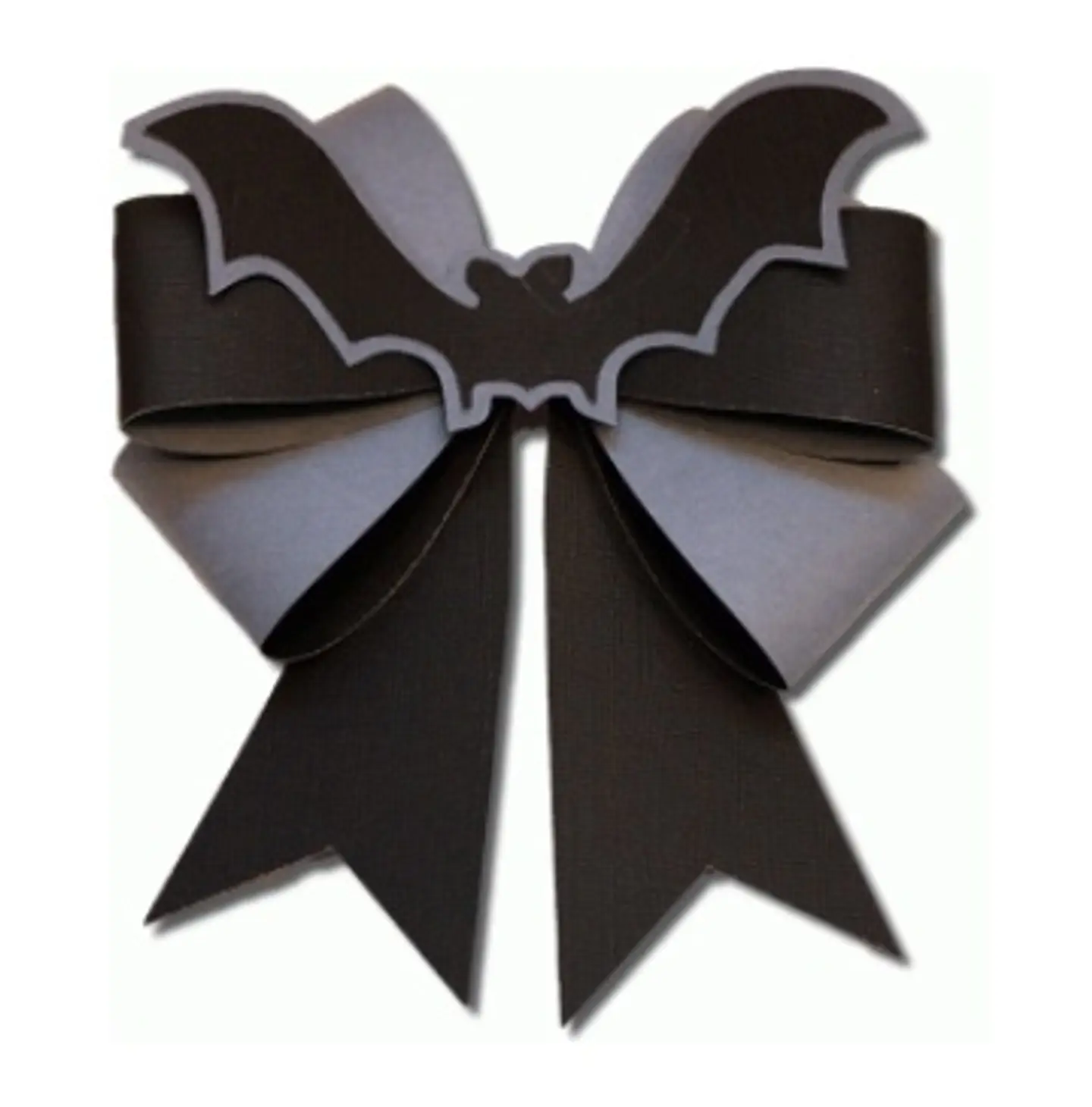 Arquivo de Corte Laços 3D Bat Bow Laço Halloween 99 1