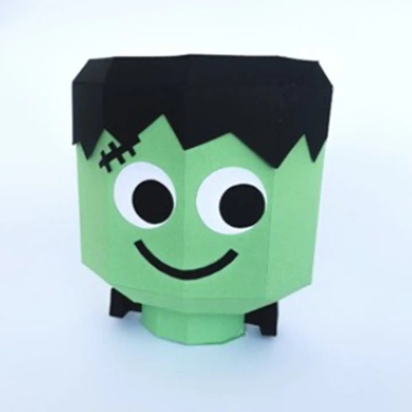 Arquivo de Corte Low Poly Frankenstein Box Halloween 1 1