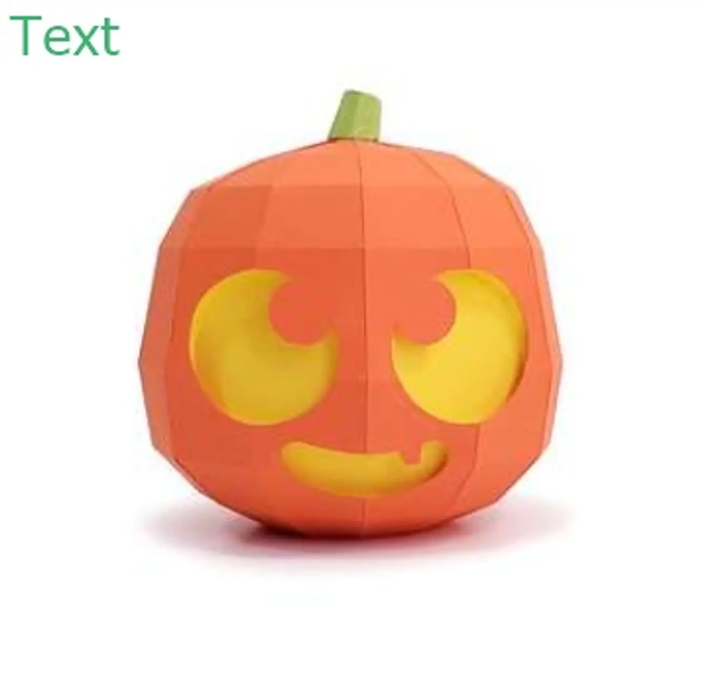 Arquivo de Corte Low Poly Cute Pumpikin Halloween 17 1