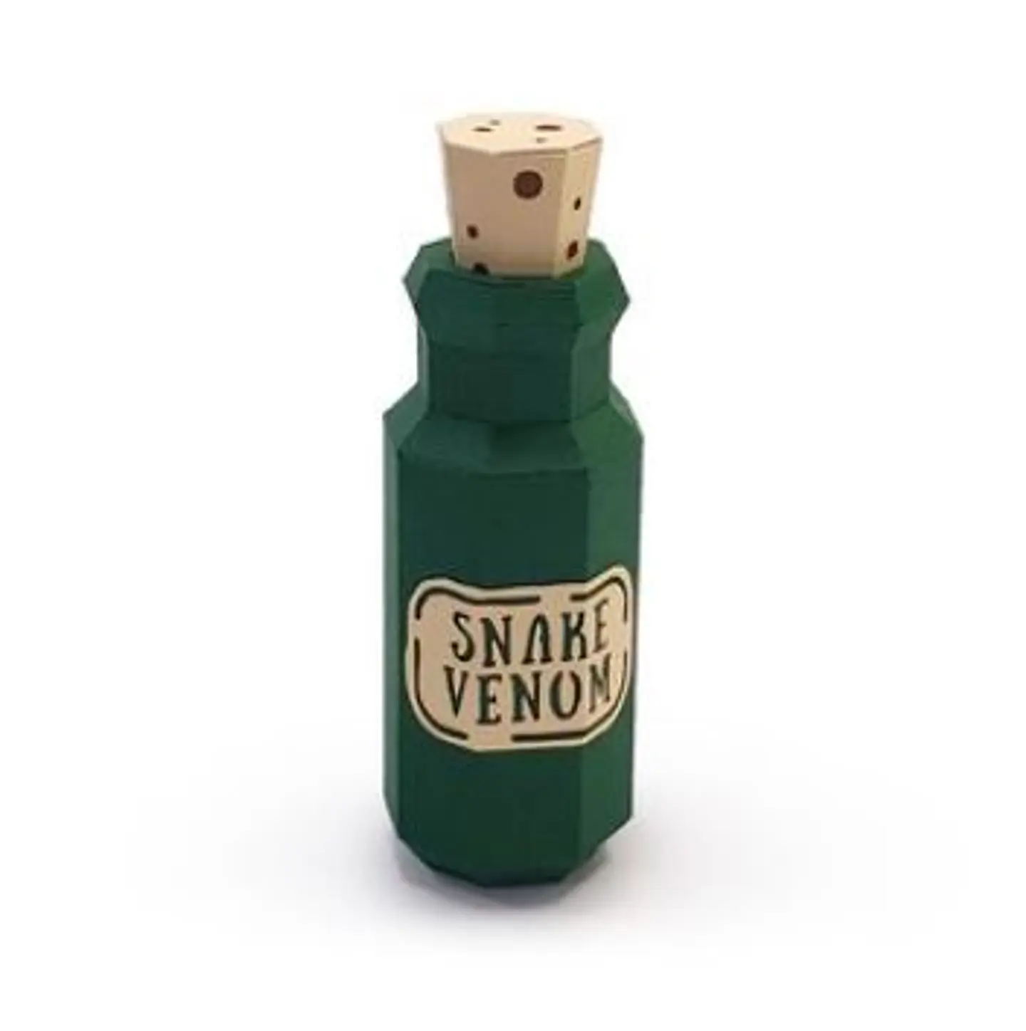 Arquivo de Corte Low Poly Snake Venom Potion Halloween 13 1