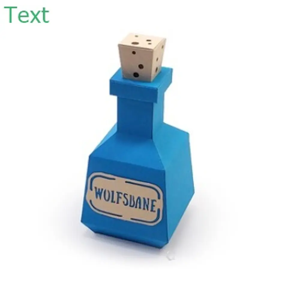Arquivo de Corte Low Poly Wolfsbane Potion Halloween 10 1