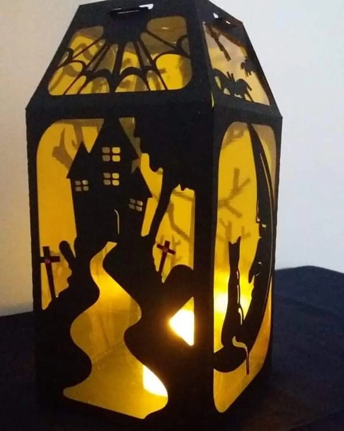 Arquivo de Corte Luminária Poison Potion Bottle Bottle Lantern Flameless Halloween 103 1