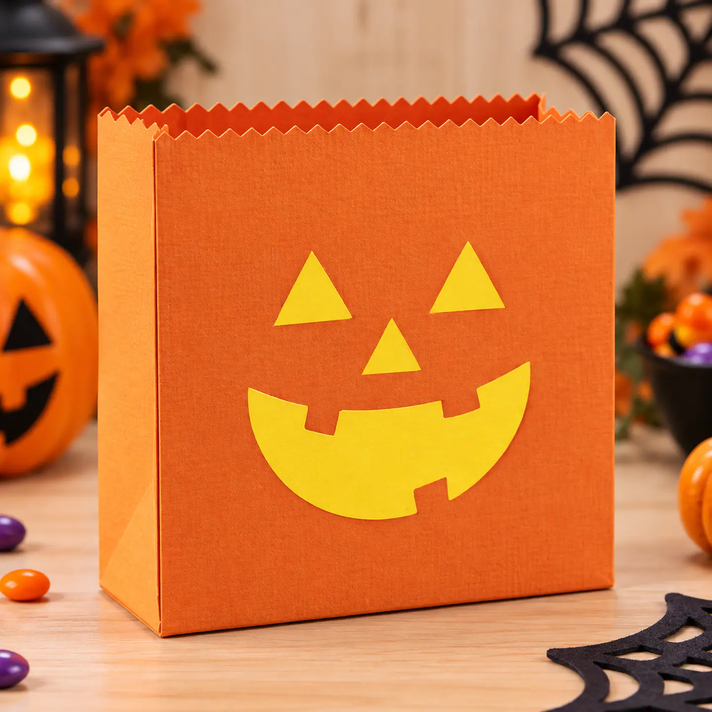 Arquivo de Corte Sacos - Sacolinha Gift Bag Pumpkin Halloween 13 1