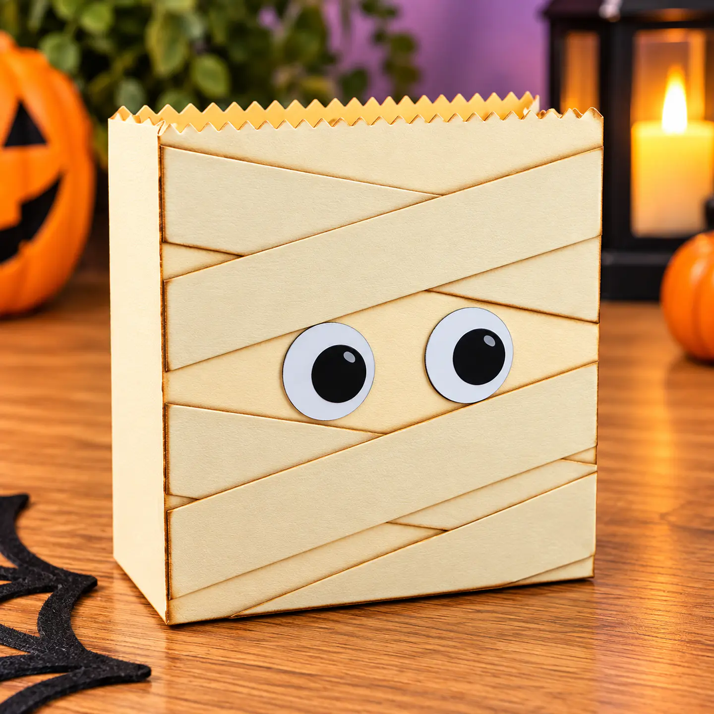 Arquivo de Corte Sacos - Sacolinha Gift Bag Mummy Halloween 12 1