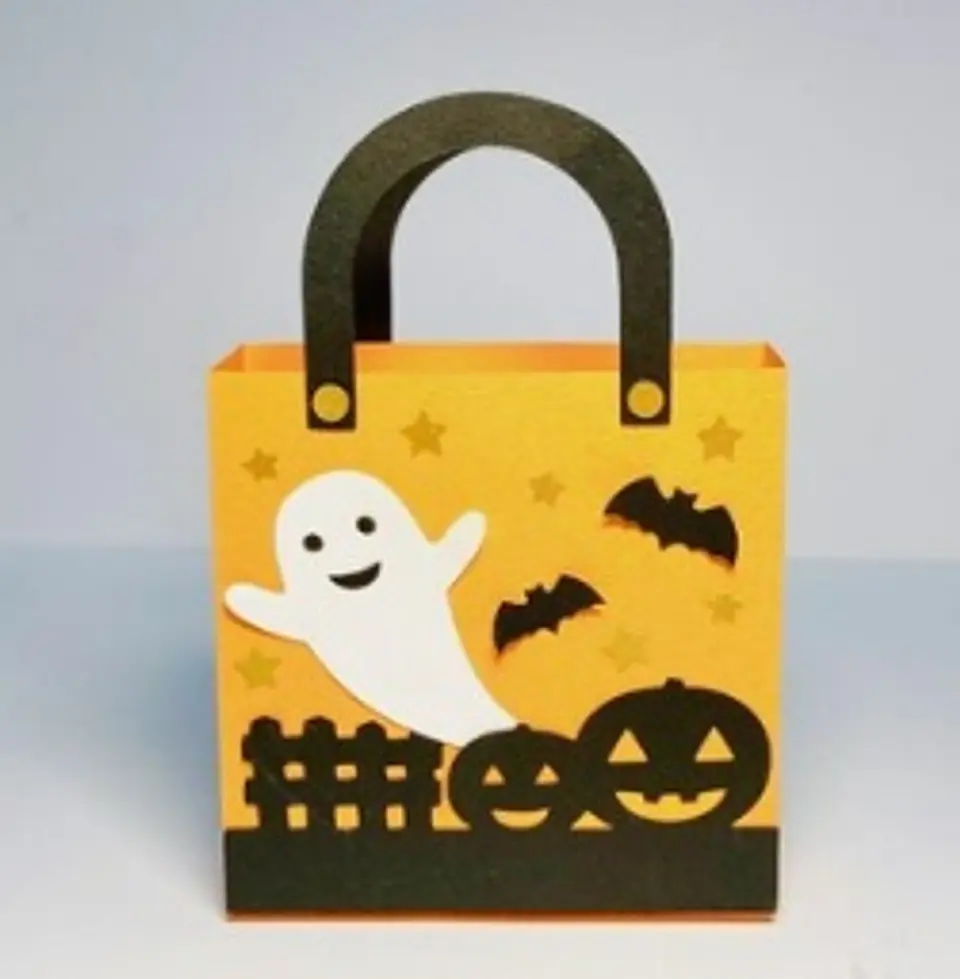 Arquivo de Corte Sacos - Sacolinha Candy Bag Halloween 4 1