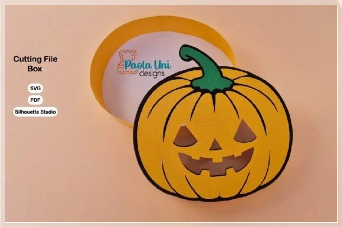 Arquivo de Corte Multiuso - Diversas Cx Abóbora Halloween 4 1