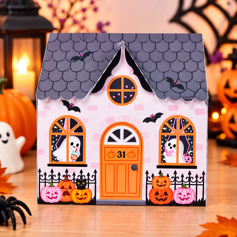 Arquivo de Corte Multiuso Cx Casinha Halloween 4 1