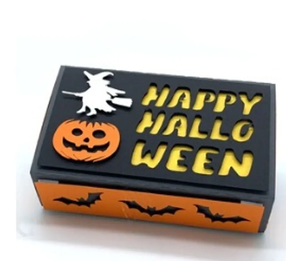 Arquivo de Corte Caixa Halloween 7 1