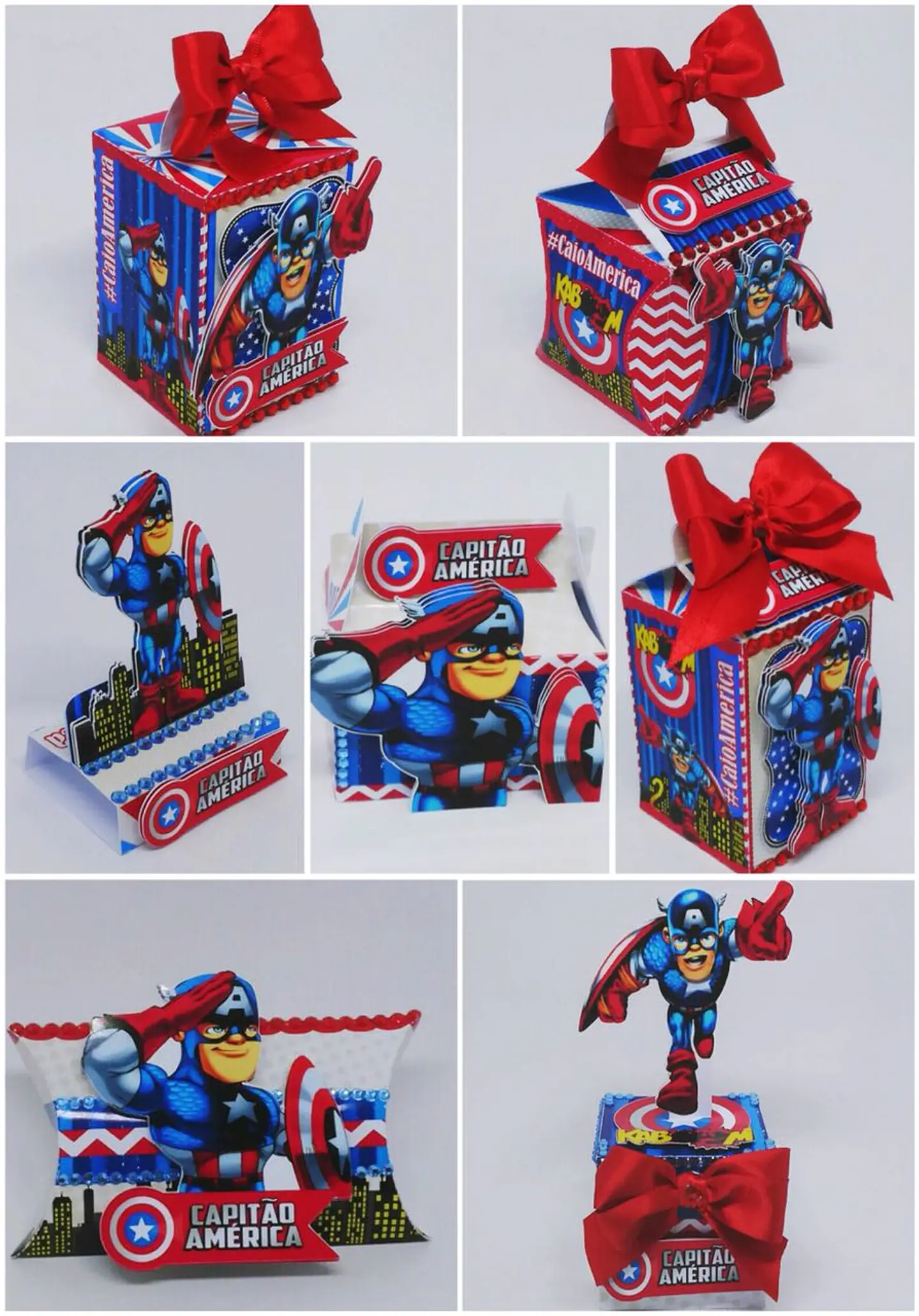 Arquivo de Corte Kit Festa Capitão America 1 1