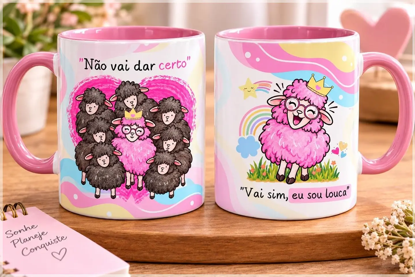 Sublimação - Caneca Não Vai dar Certo 1