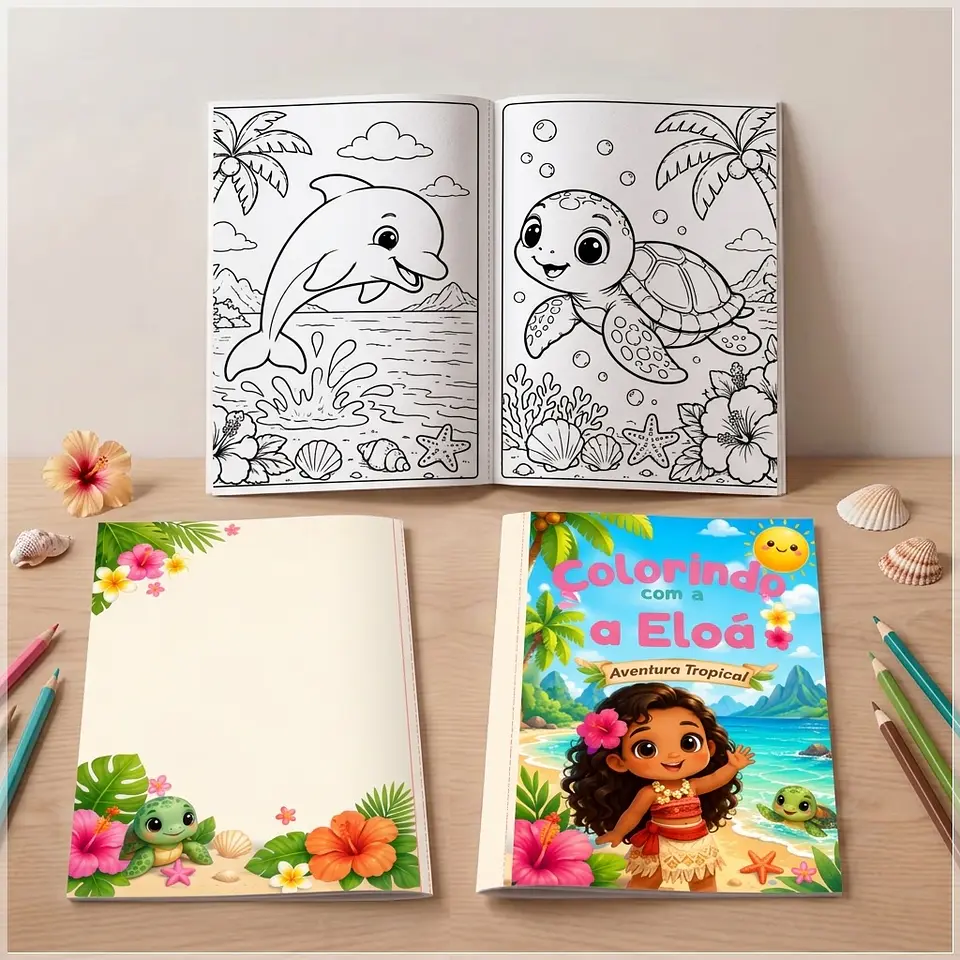 Arquivo de Corte - Revista de Colorir Moana 1