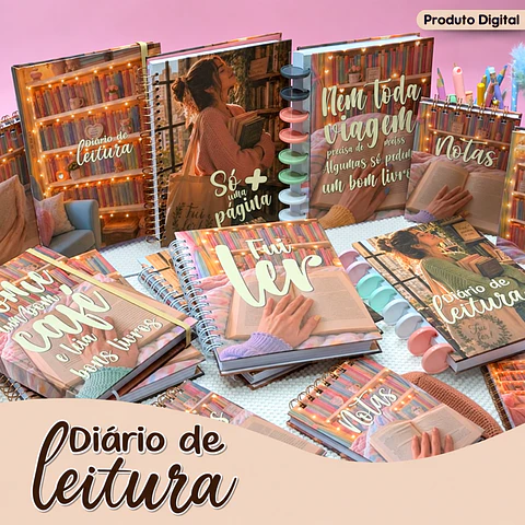 Encadernação - Diário Leitura