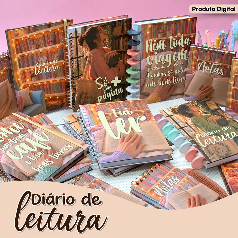 Encadernação - Diário Leitura 1