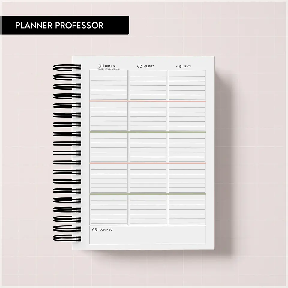 Encadernação - Planner Professor 27 1