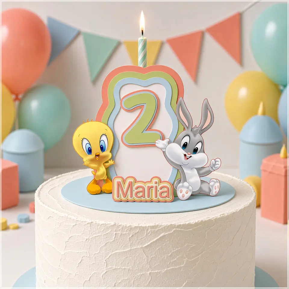 Arquivo de Corte Baby Looney Tunes 1 1