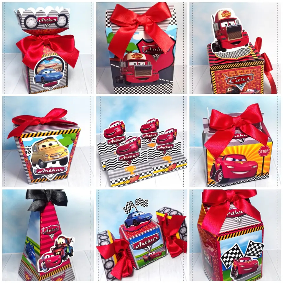 Arquivo de Corte Kit Festa Carros Disney 28 1