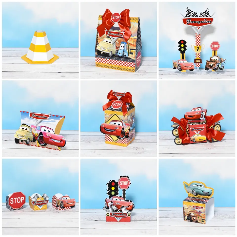 Arquivo de Corte Kit Festa Carros Disney 27 1